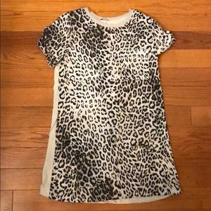 Zara leopard print dress